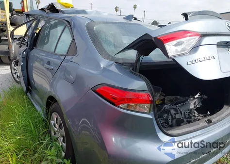 2021 Toyota Corolla Le из США, поврежденный, VIN 5YFEPMAE6MP208429